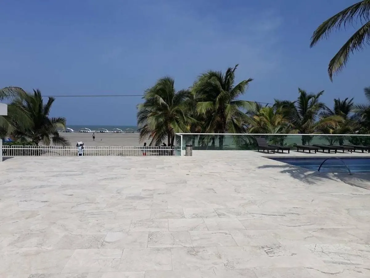 Apartment Cartagena Primera Linea De Playa Azul Frente Al Mar Colombia