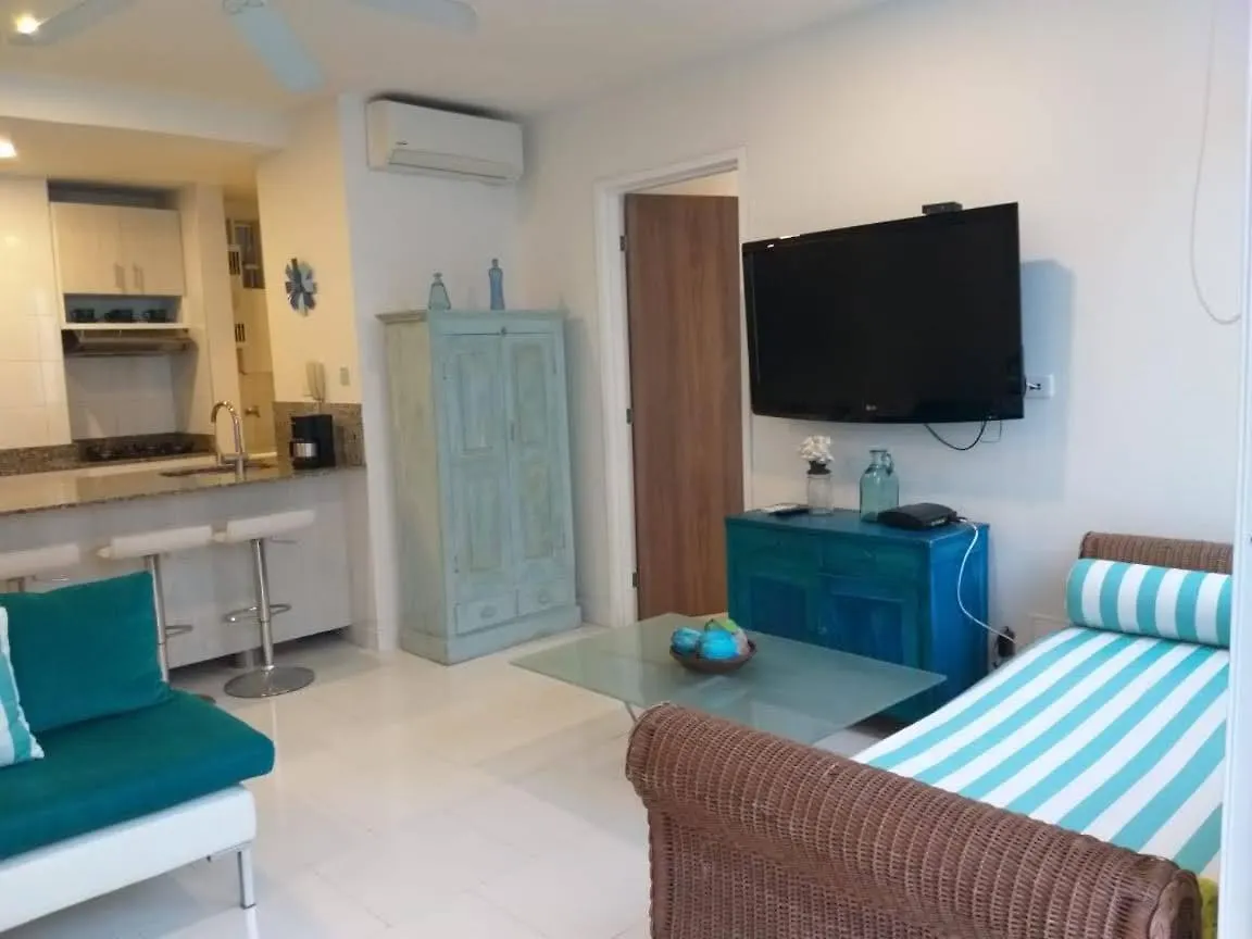 Apartment Cartagena Primera Linea De Playa Azul Frente Al Mar