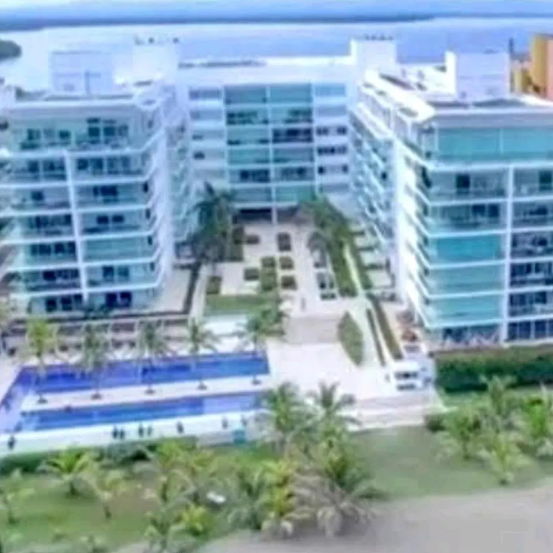 Cartagena Primera Linea De Playa Azul Frente Al Mar Apartment