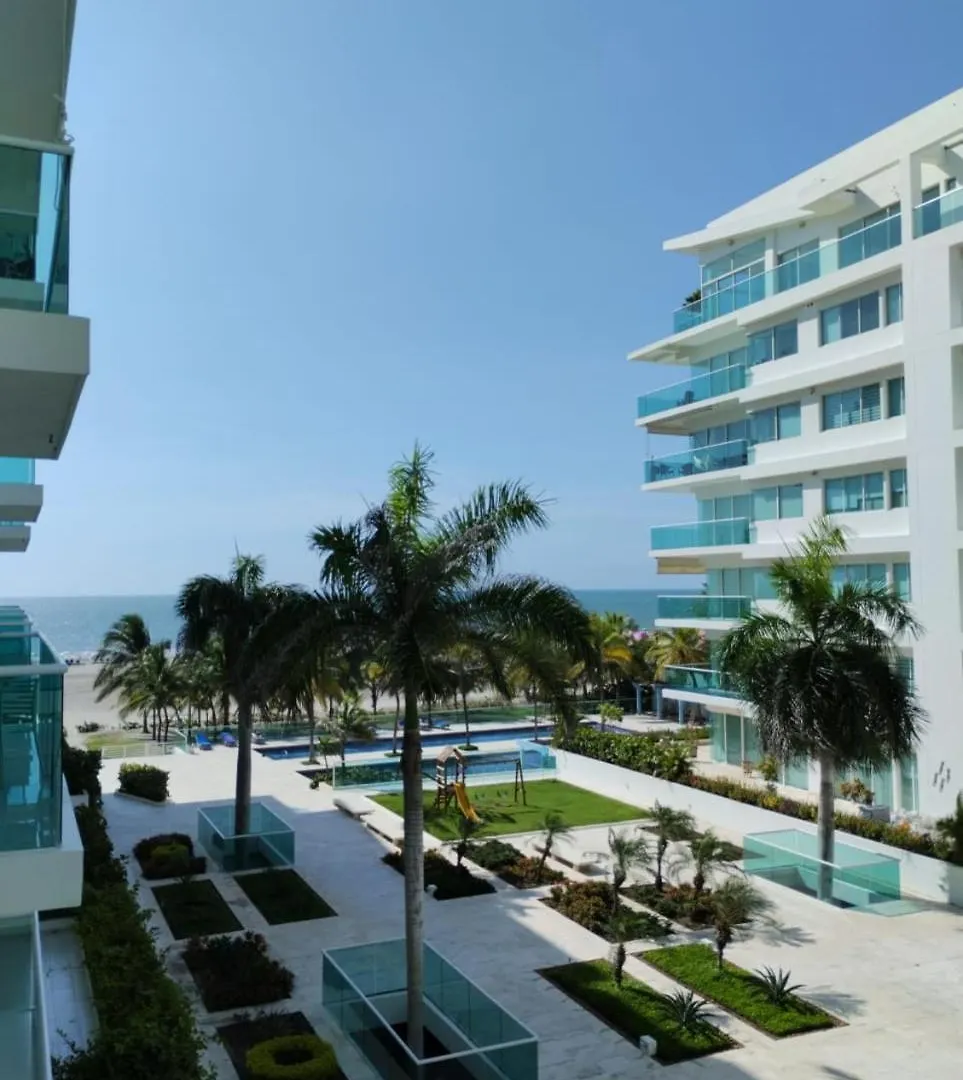 Cartagena Primera Linea De Playa Azul Frente Al Mar 0*,