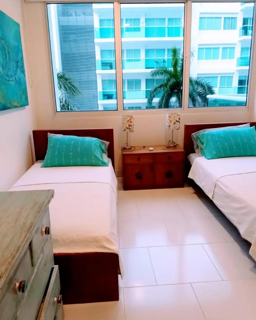Apartment Cartagena Primera Linea De Playa Azul Frente Al Mar